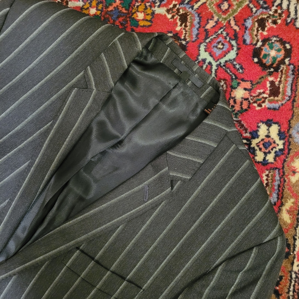 BEN SHERMAN MULTI STRIPE SPORT COAT BLAZER